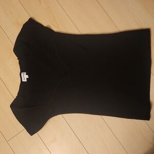 Rachelle black knit top